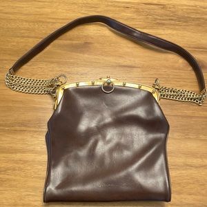 Vintage gold bag double purse! Beverly Hills Hotel
